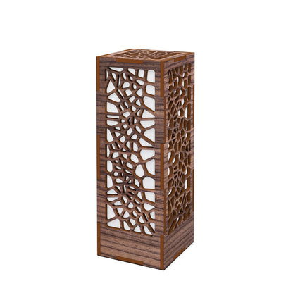 ミニ行灯 ボロノイ - 置き型照明 Mサイズ