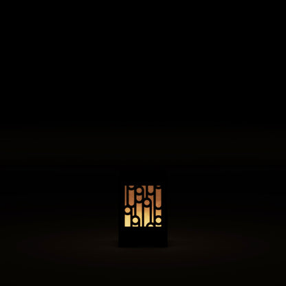 ミニ行灯 竹 - 置き型照明 Sサイズ